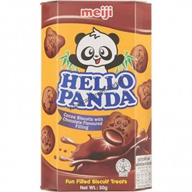 Meiji hello panda double chocolate