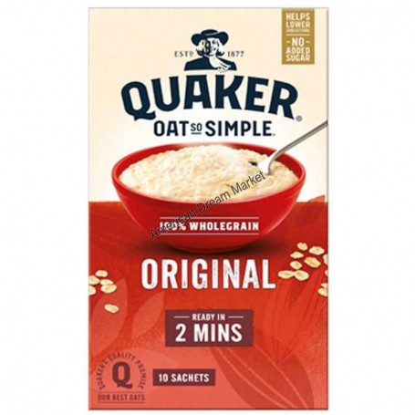 Quaker oat original 10 sachets