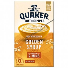 Quaker oat golden syrup 10 sachets