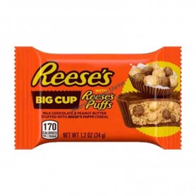 Reese's big cup stuffed with reese's puffs
