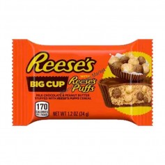 Reese's big cup stuffed with reese's puffs