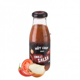 Hot chip chilli salsa sauce