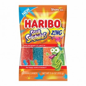 Haribo sour streamers