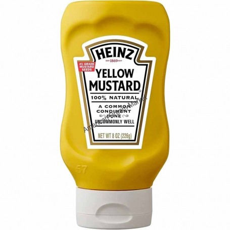 Heinz yellow mustard