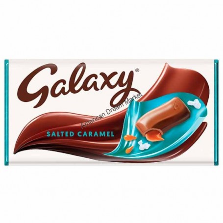 Galaxy salted caramel bar