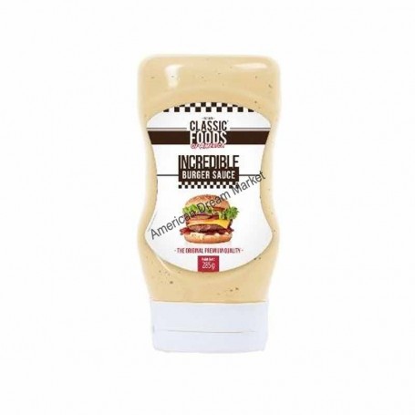 Classic food incredible burger sauce