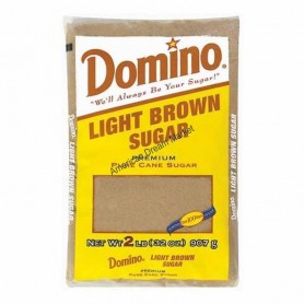Domino light brown sugar 907G
