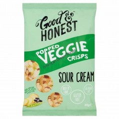 Good and honest popped veggie sour cream