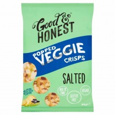 Good and honest popped veggie salted
