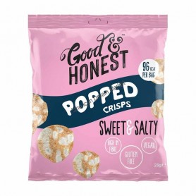 Good and honest popped PM sweet and salty
