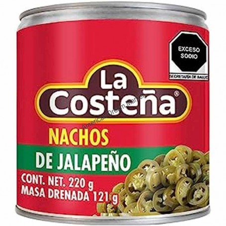 La costena nachos de jalapeno 220G