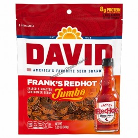 David sunflower seeds frank's red hot