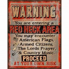 Red neck area