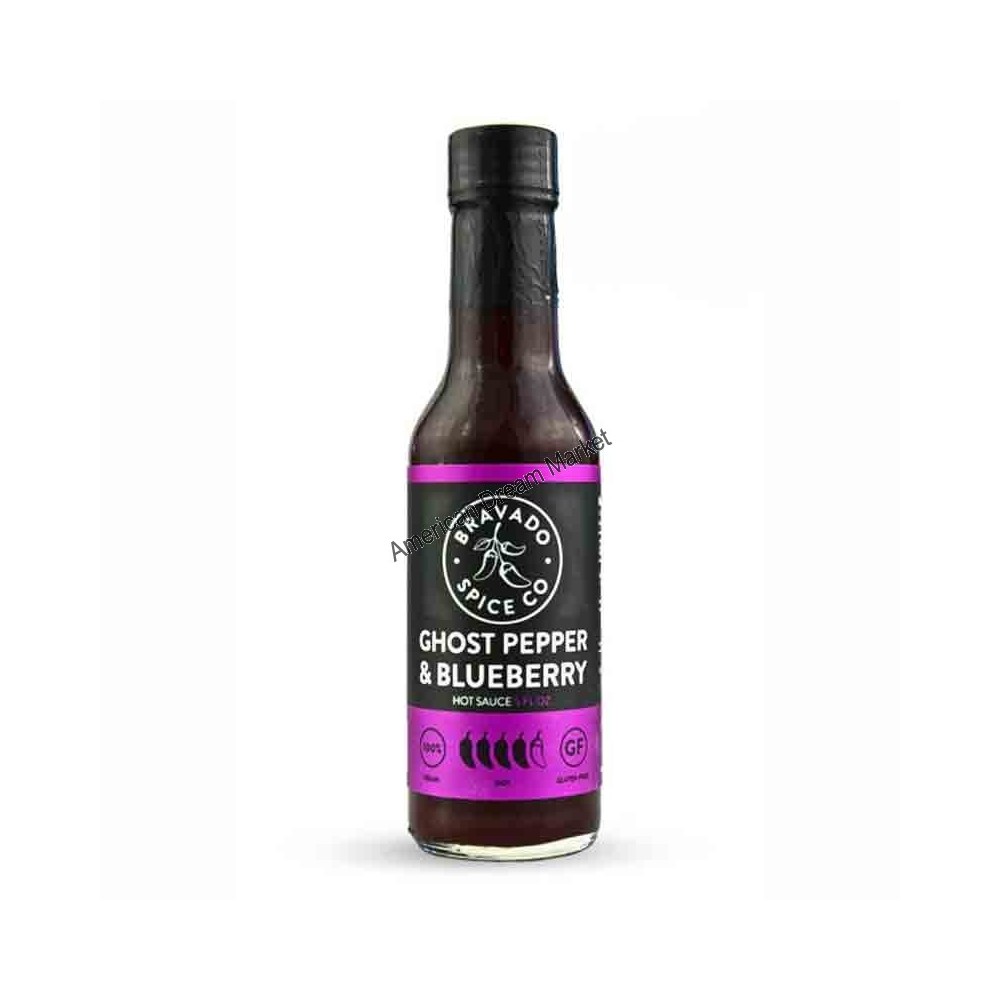Bravado ghost pepper and blueberry hot sauce - American Dream Market