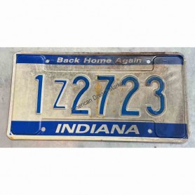 License plate indiana state