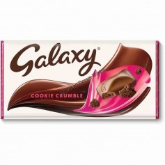 Galaxy cookie crumble bar