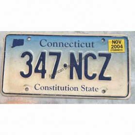 License plate connecticut state