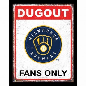 Brewers dugout