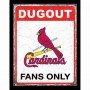 Cardinals dugout