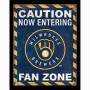 Brewers fan zone