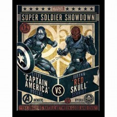 Captain america vs red skull