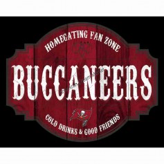 Plaque bois homegating buccaneers