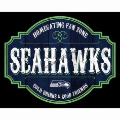 Plaque bois homegating seahawks