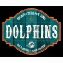 Plaque bois homegating dolphins