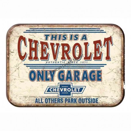 Magnet chevy only garage