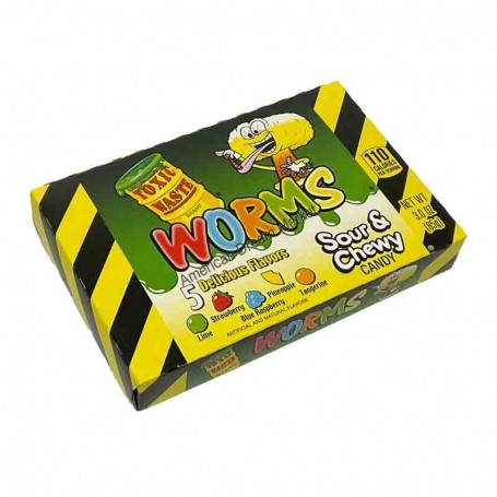 Toxic waste worms boite 85g