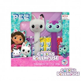 Pez gift gabby s doll house pandy paws and mercat