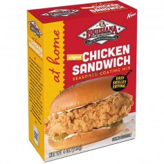 Louisiana original chicken sandwich coating mix