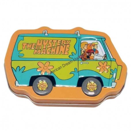 Scooby doo mystery machine candy tin