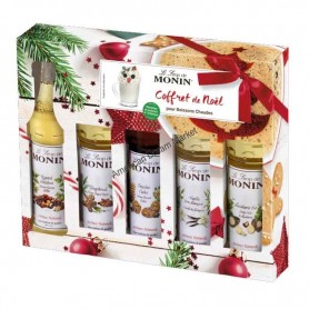 Sirop monin 5X50ml coffret de noel