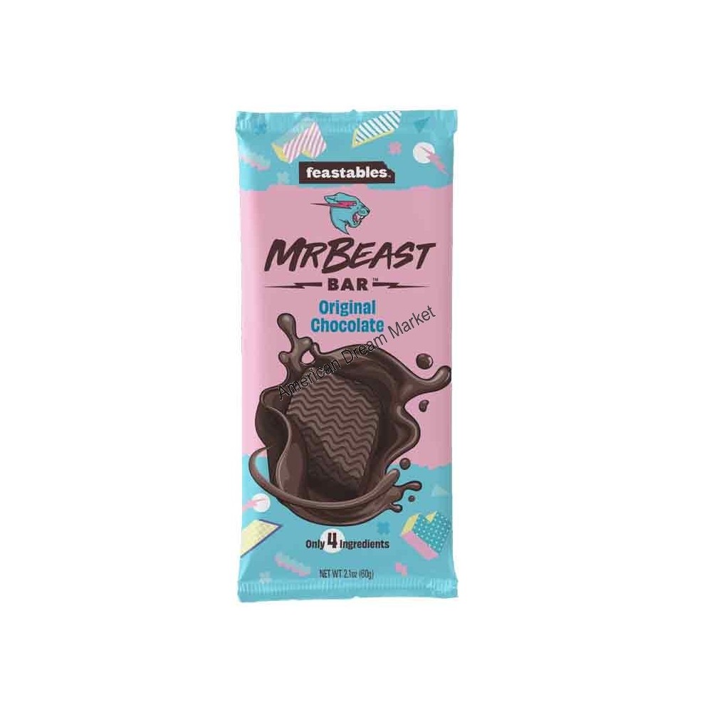Feastables mr beast bar original chocolate - American Dream Market
