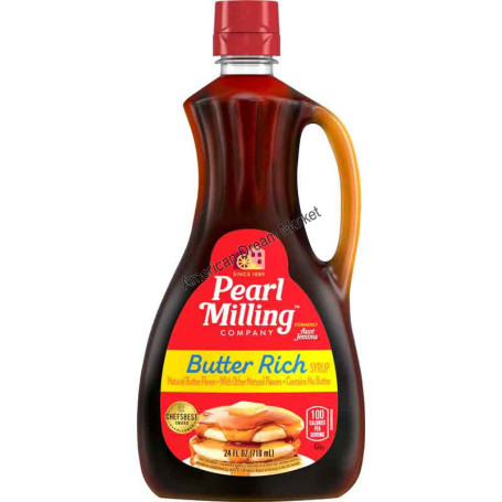 Pearl milling company butter rich syrup 710ml