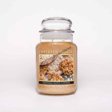 Cheerful grande jarre oatmeal maple cookie