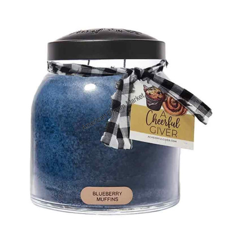 Cheerful papa jarre blueberry muffins