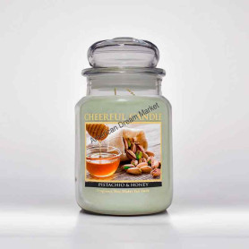 Cheerful grande jarre pistachio and honey