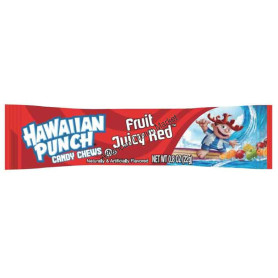 Hawaiian punch candy chew fruit juicy red
