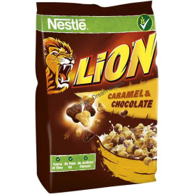 Lion cereals caramel and chocolate