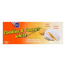 American bakery cookies and peanut white