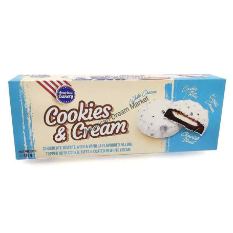 American bakery cookies and cream