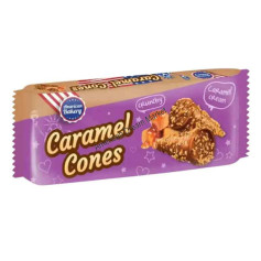 American bakery caramel cones