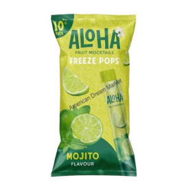 Aloha mocktail freezer pop mojito