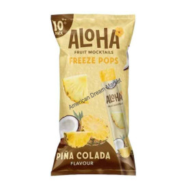 Aloha mocktail freezer pop pina colada