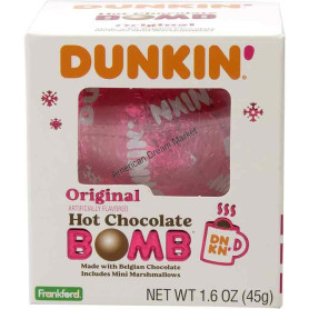 Dunkin mint hot chocolate original