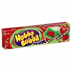 Hubba bubba bubble gum max strawberry watermelon