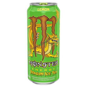 Monster dragon ice tea lemon