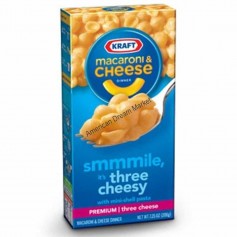 Kraft macaroni and cheese trois fromage